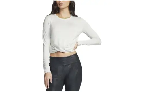 Skechers Shimmer LS T Shirt Women's Silver