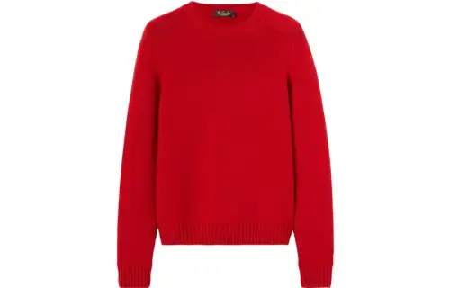 Loro Piana Sweaters Women's Red Crew Neck Moderate Other