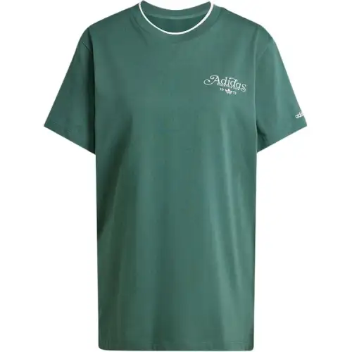 adidas originals Graphic Loose Tee 'Mineral Green'