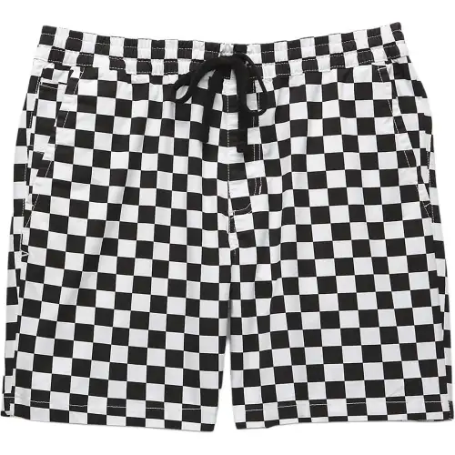 Vans checkered drawstring shorts