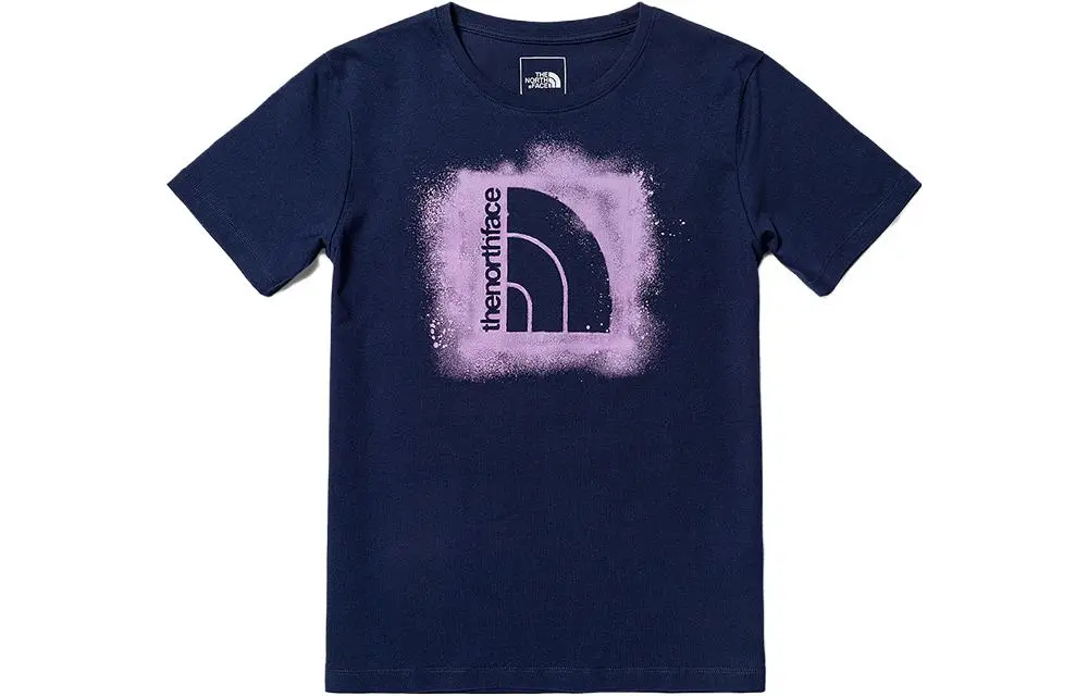 THE NORTH FACE Set in Sleeve T Shirt Women's Navy Blue