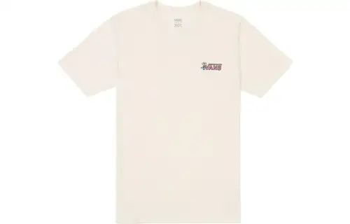 Vans T Shirts Women's Antique White Crew Neck Moderate Other