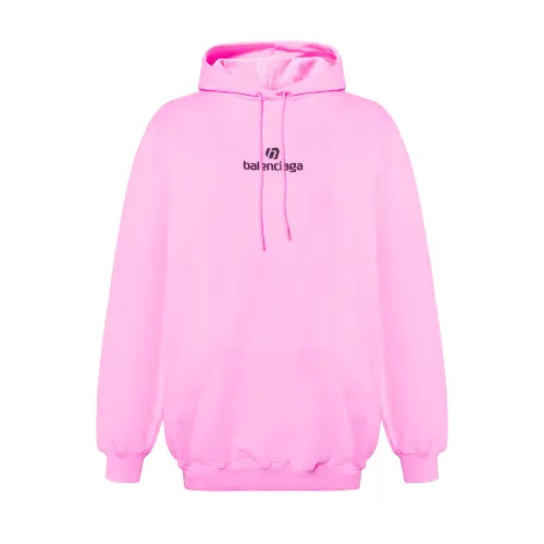 Balenciaga Soccer Hoodie Pink
