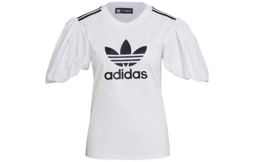 Adidas Originals Puff Sleeve T Shirt Women's White