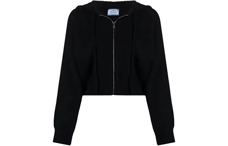 PRADA FW21 Fitted Sweater Women's Black