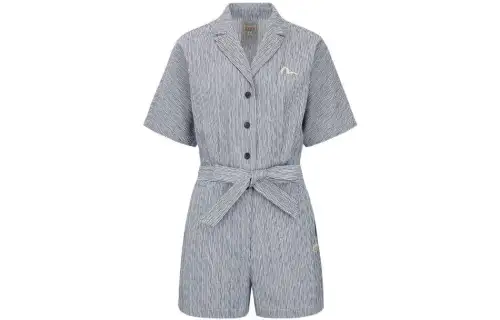 EVISU Bodysuits Women's Gray Lapel