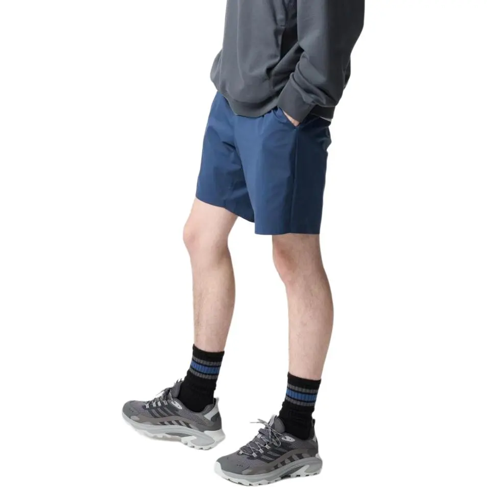UNIQLO Casual Shorts Unisex Sea Blue