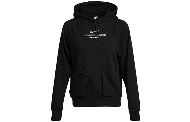 Женское худи Nike French Terry (черное)