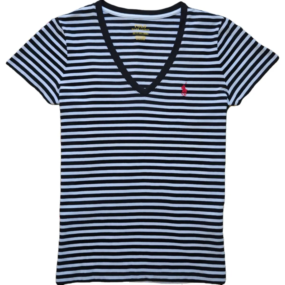 Polo Ralph Lauren T Shirt Women's Black White