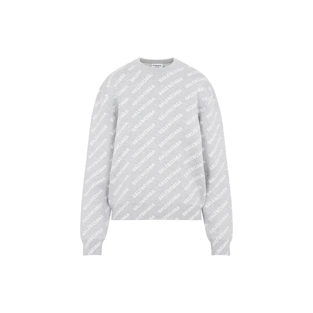 Balenciaga FW22 Sweatshirt Women's Light Gray