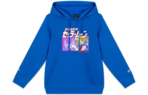 Skechers X Sweatshirts Women's Celestial Blue Hooded Moderate Regular
