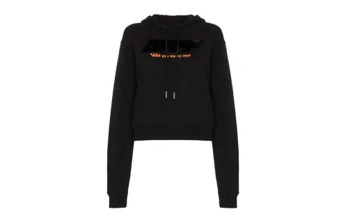 OFF WHITE FW19 Sweatshirts Women's Hooded Moderate Regular
