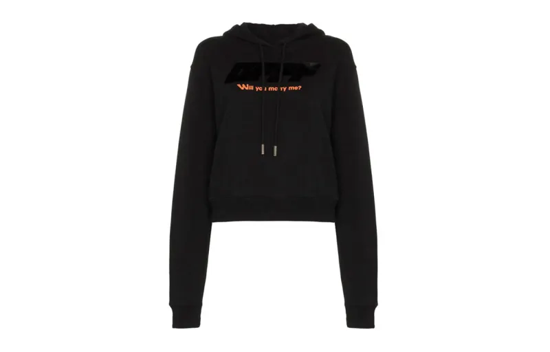 OFF WHITE FW19 Sweatshirts Women's Hooded Moderate Regular