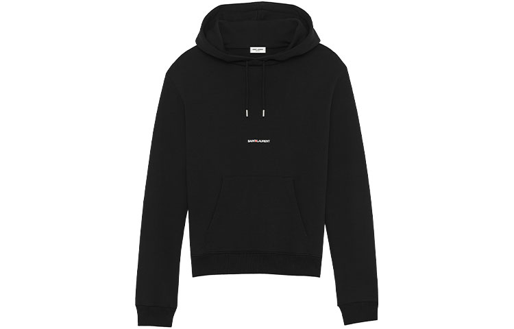 Женское худи SAINT SAINT LAURENT SS21 (черное)