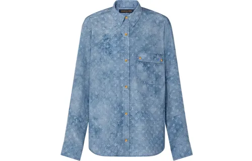 LOUIS VUITTON SS21 Shirt Women's Blue