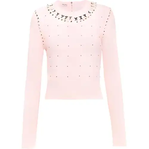 MIU MIU FW21 Cashmere Sweater Women's Pink