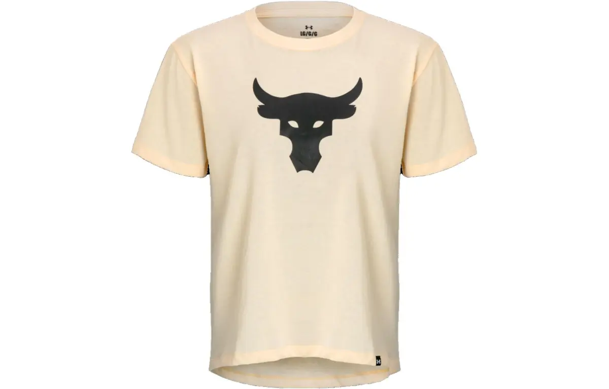 Under Armour Project T Shirt Women's Cream Puff Powder