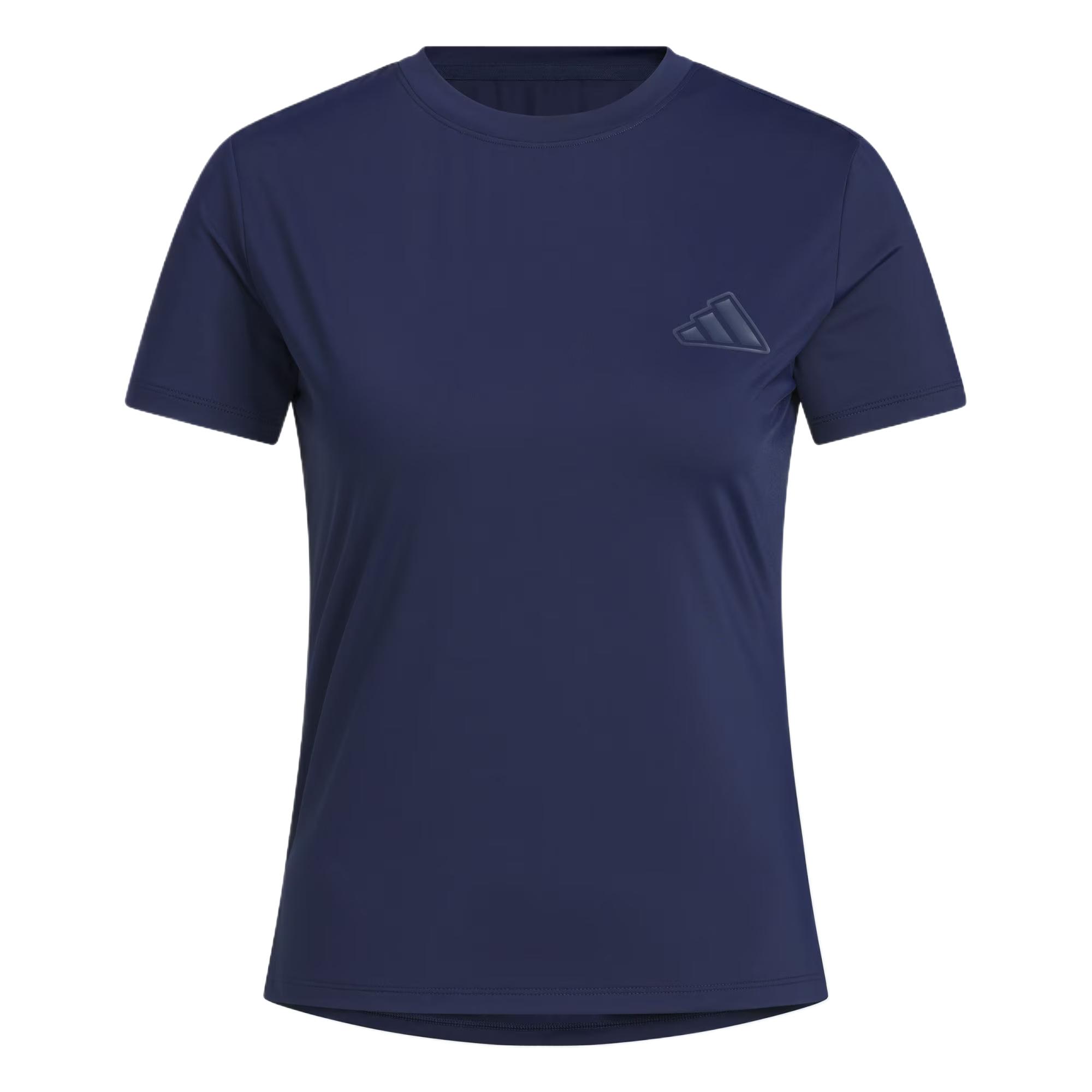 Женская футболка adidas T-SHIRT (темно-синяя)