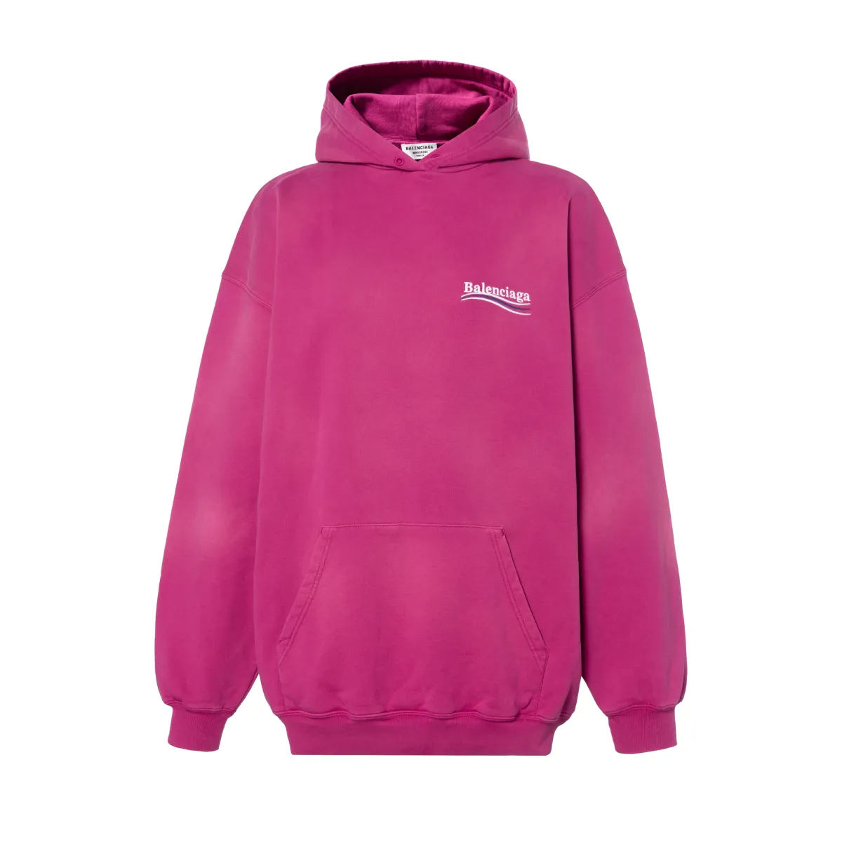 Balenciaga embroidered logo hoodie