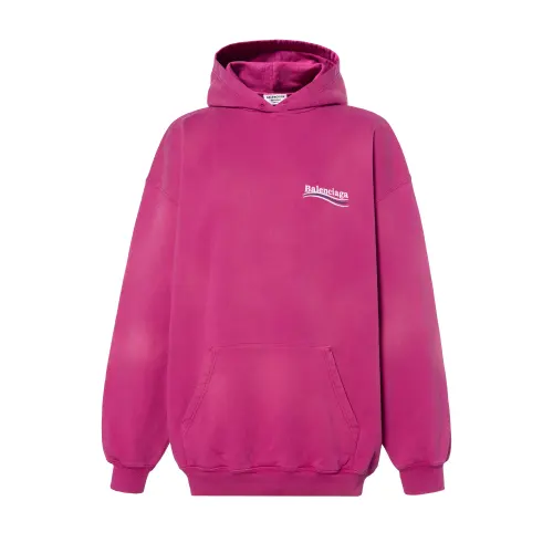 Balenciaga embroidered logo hoodie