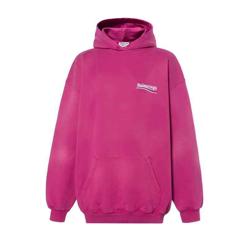 Balenciaga embroidered logo hoodie