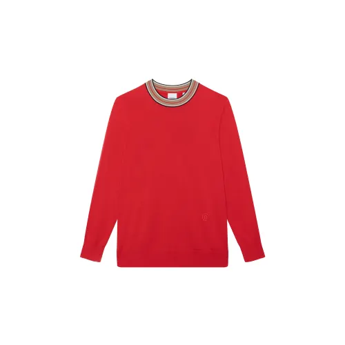 Burberry Cashmere Sweater Women's Bright Red