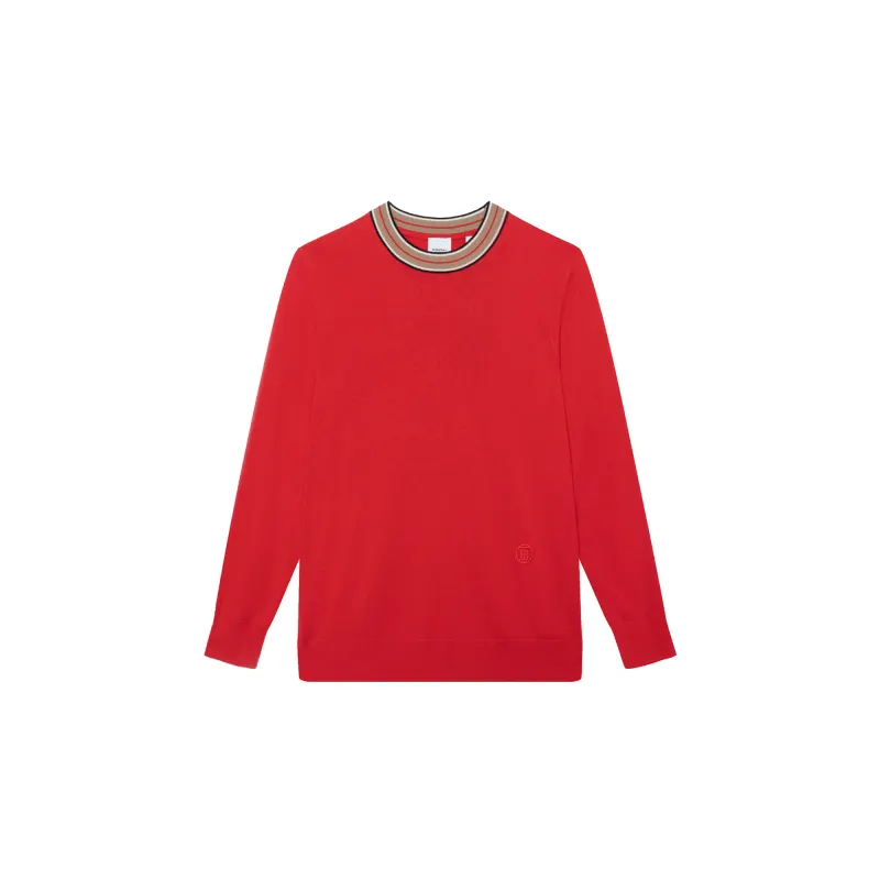 Burberry Cashmere Sweater Women's Bright Red