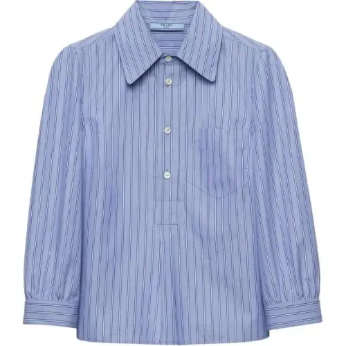 PRADA Striped Buttoned Shirt