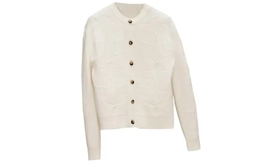 HERMES FW21 Cashmere Sweater Women's White