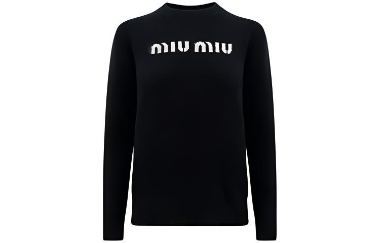 Женское худи MIU MIU FW23 (черное)