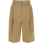 Prada Pleated Bermuda Shorts