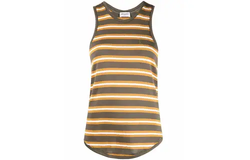 SAINT LAURENT Camisoles Women's Orange Green Moderate Straight Fit