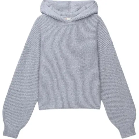 Levi's Sweaters Women's Gray Hooded Moderate Other