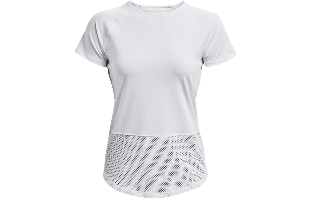 Under Armour BreatheBreathelu Raglan Sleeve T Shirt Women's White