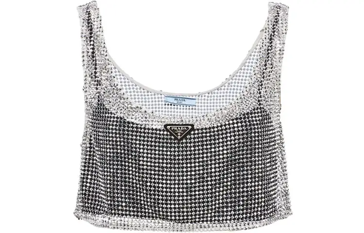 PRADA FW21 Camisole Women's Crystal