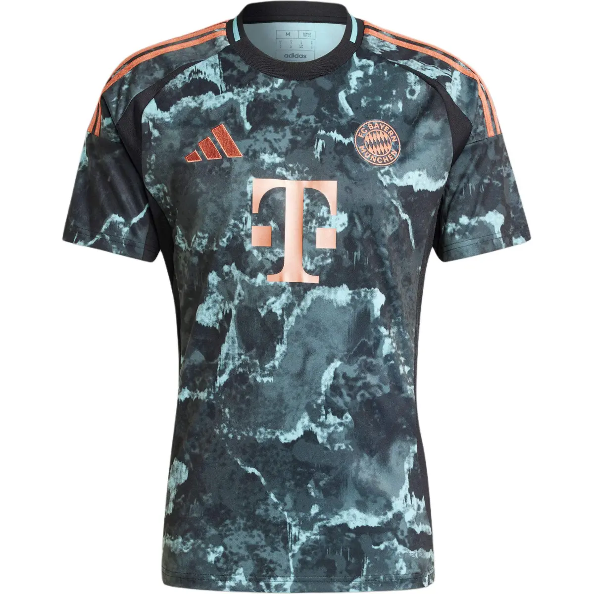 Adidas Bayern Munich Black Soccer Jersey Fan Edition Men's Black