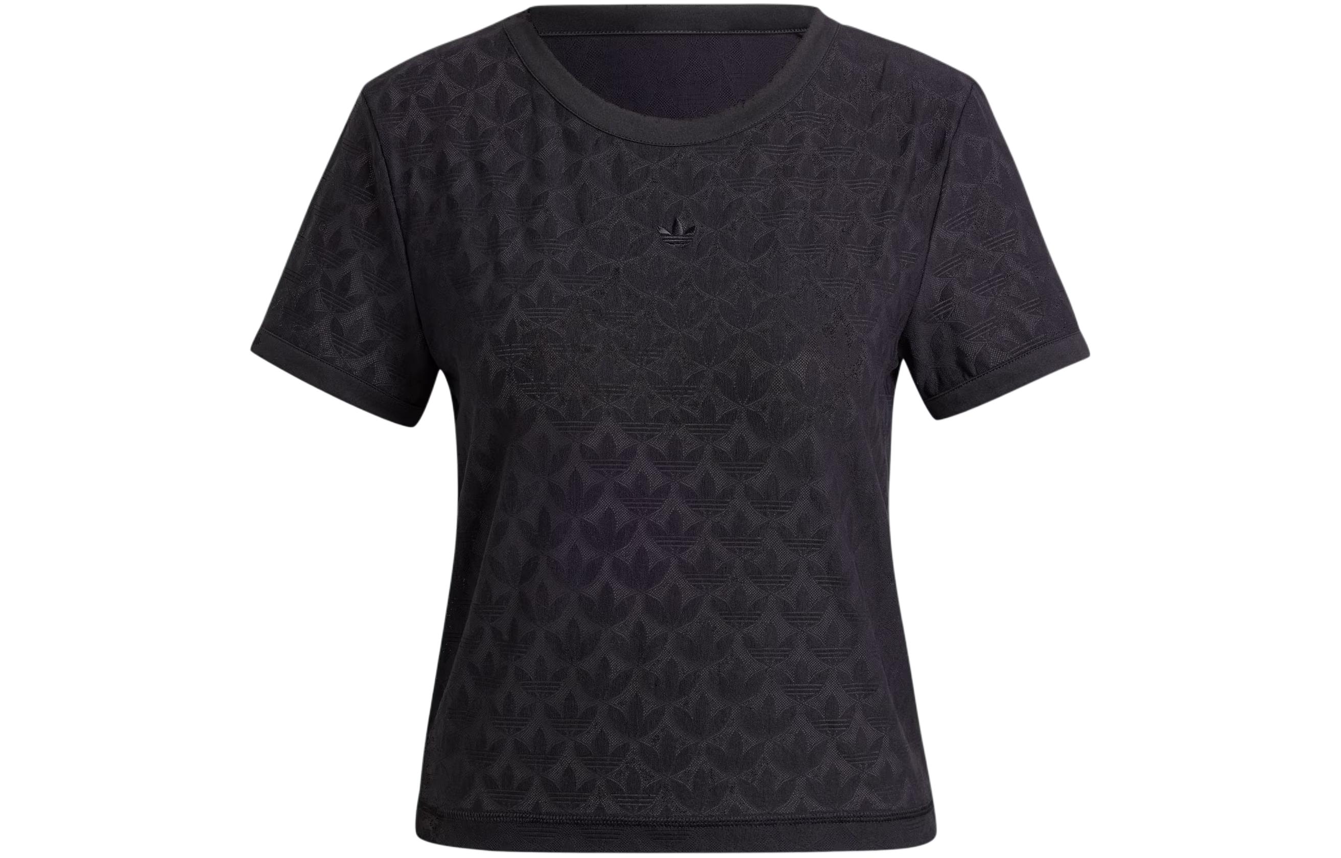 Adidas Originals FASHION MONOGRAM T Shirt Women's Black