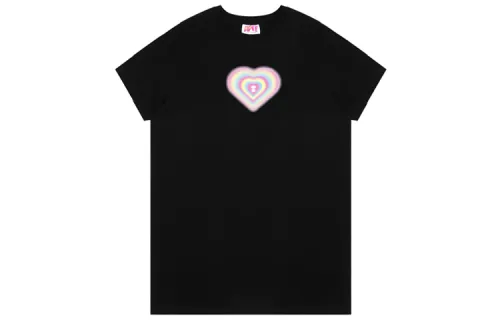 A BATHING APE T Shirts Women's Crew Neck Moderate Straight Fit