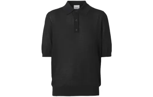 Burberry Polo Shirt Women's Black