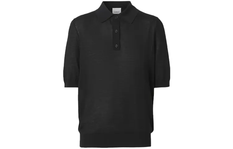 Burberry Polo Shirt Women's Black