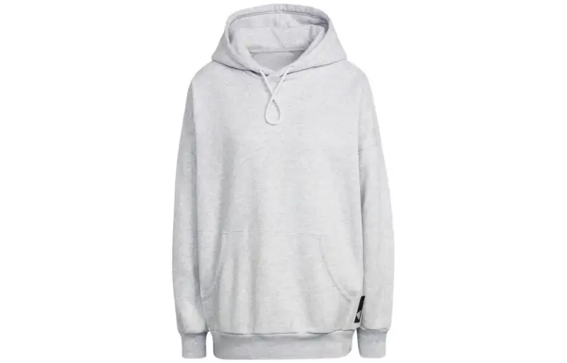Adidas Originals Sweatshirts Women's Gray Hooded Moderate Regular