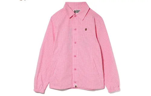 A BATHING APE Shirts Women's Polo Collar Moderate Shirt