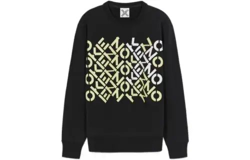 KENZO Sweatshirts Women's Black Crew Neck Moderate Regular
