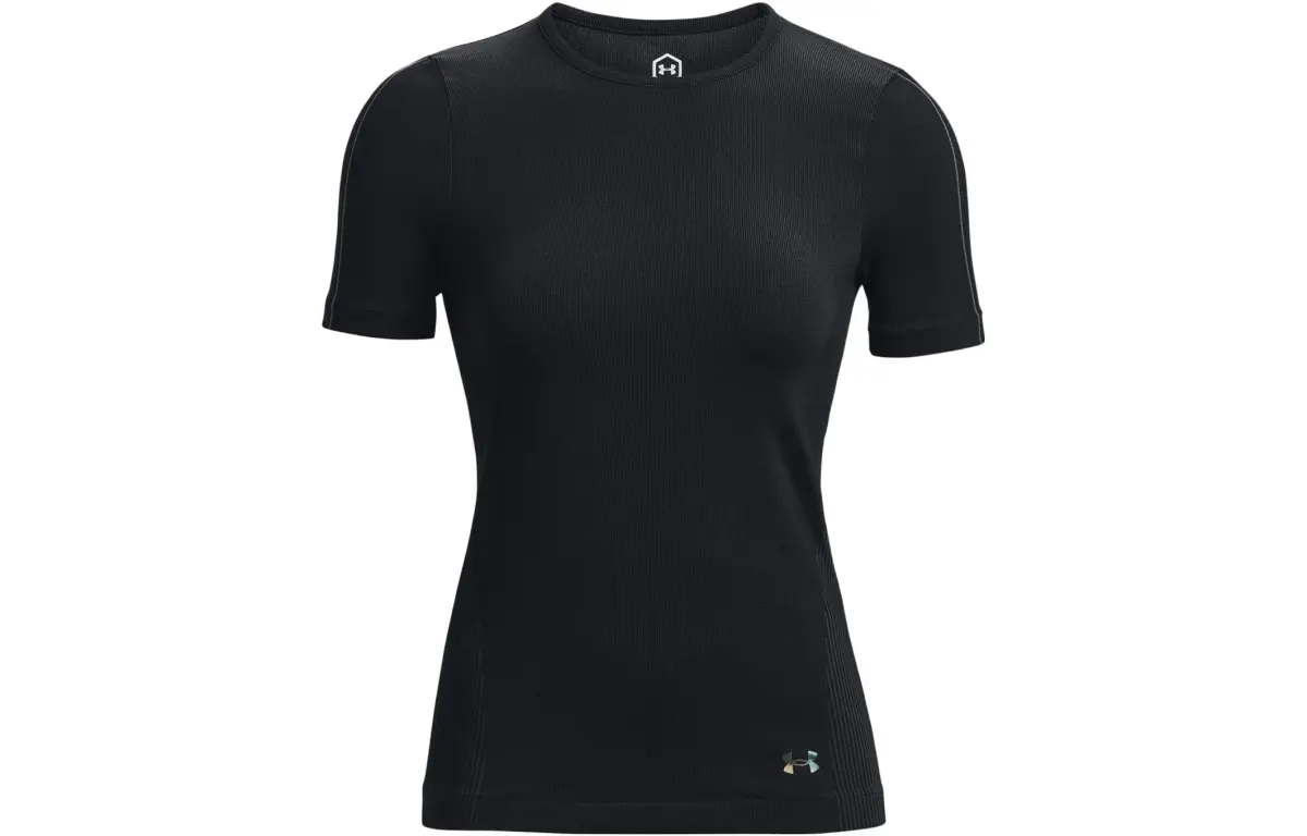 Under Armour RUSH T Shirt Women's Black