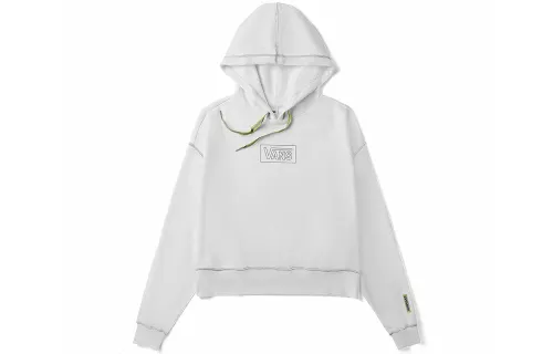 Vans Sweatshirts Women's White Hooded Moderate Regular