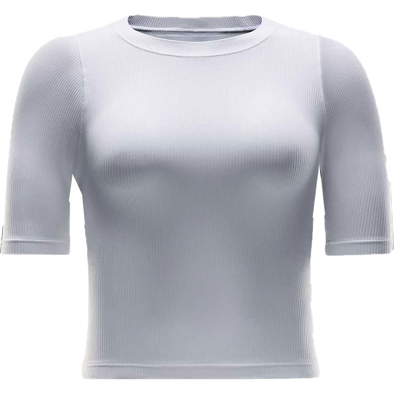 Nike Zenvy Rib Women's Dri-FIT Short-Sleeve Top