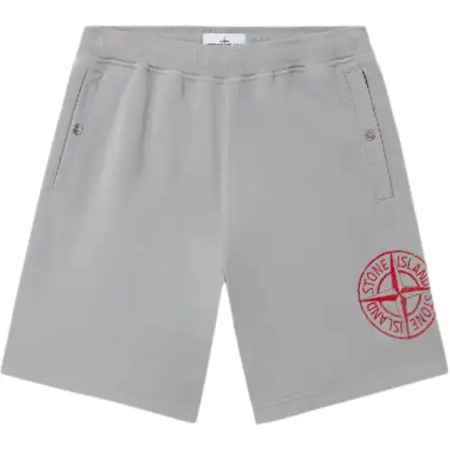 STONE ISLAND Year Of The Snake Limited Collection Casual Shorts Unisex Gray Moderate
