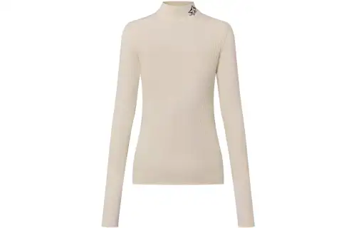 LOUIS VUITTON Ribbed Accent Pullover