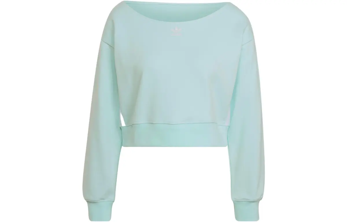 Adidas Originals SLOUCHY CREW Sweatshirt Women's Blue