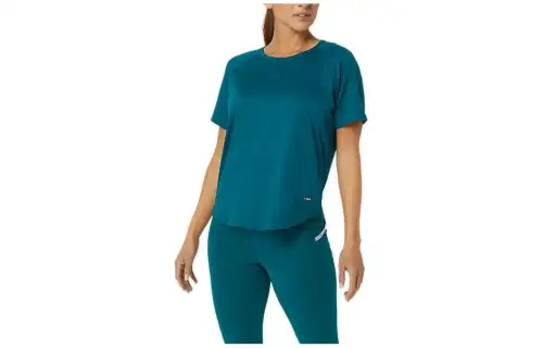 Asics Actibreeze Short Sleeve Top T Shirt Women's Green